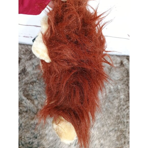 Aurora Bigfoot Plush‎ Toy 10" Brown Fluffy Surface Washable - Picture 3 of 6